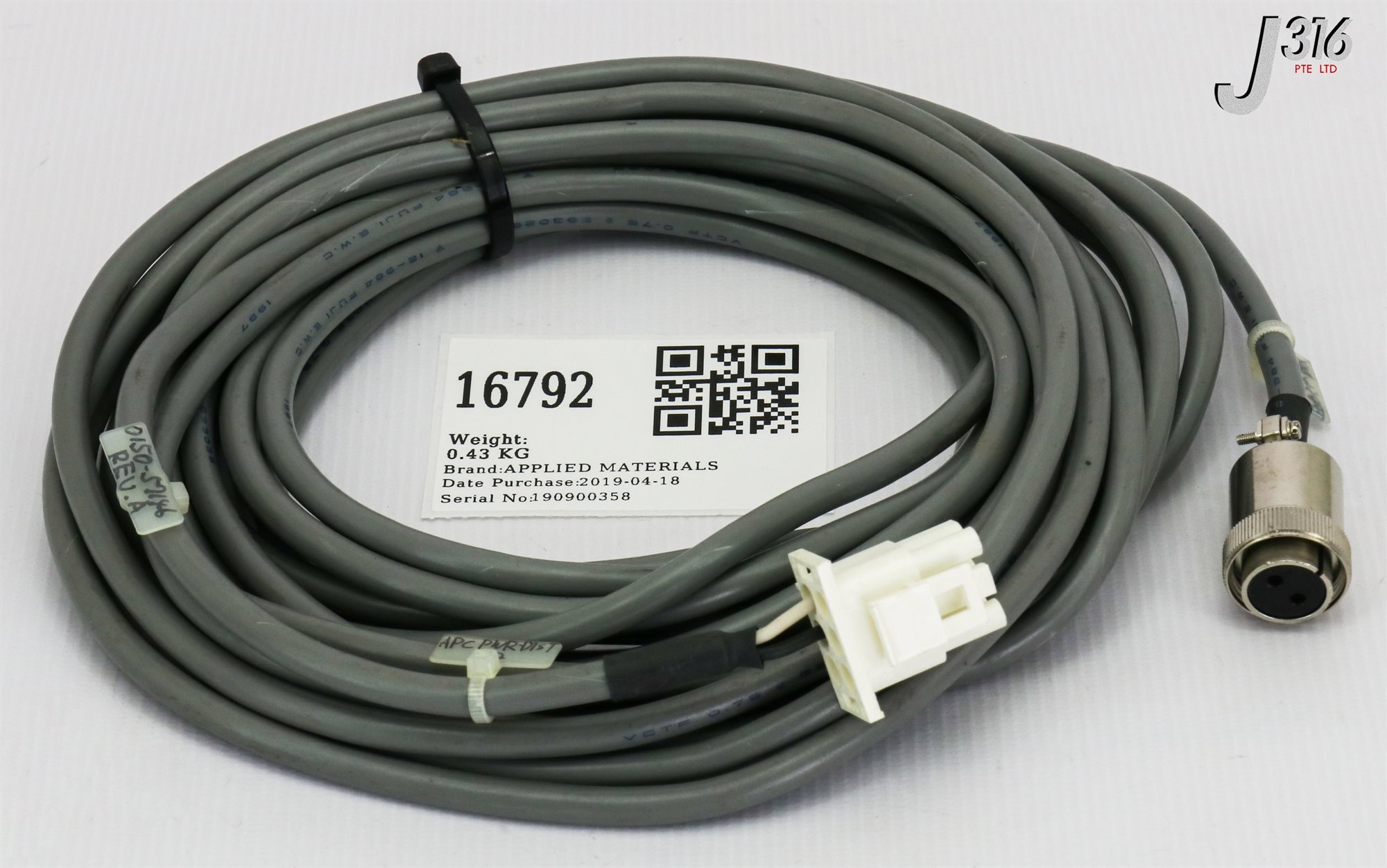 うさ 16792 APPLIED MATERIALS CABLE ASSY 0150-57146 | eBay